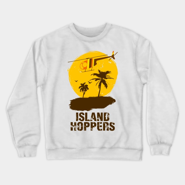 Island Hoppers - Retro Crewneck Sweatshirt by PiedPiper